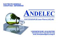 ANDELEC ELECTRICIEN SOUSTONS HOSSEGOR